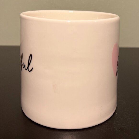 Threshold HELLO BEAUTIFUL Porcelain Mug w/ Pink Heart - Picture 5 of 8